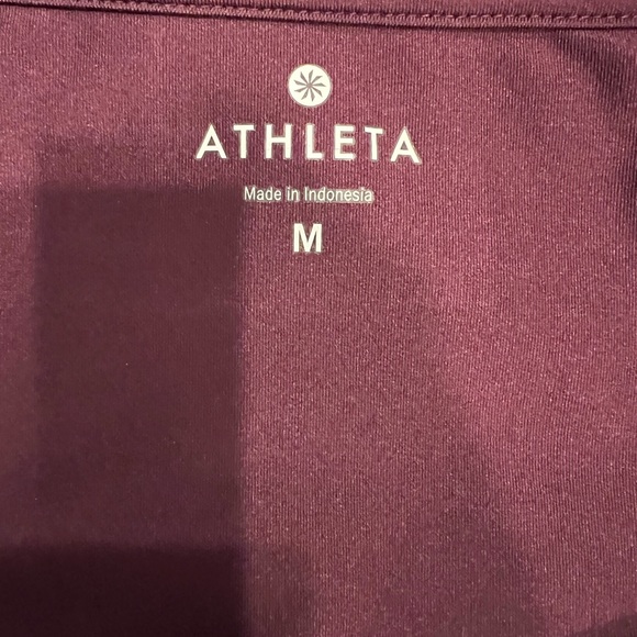 Athletica Nector faux Wrap Dress -Plum - Picture 5 of 7